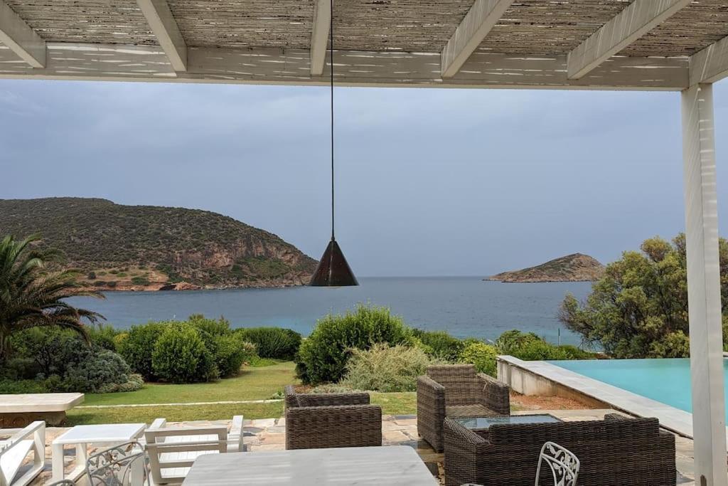 Summer Villa In Порто-Рафти Экстерьер фото