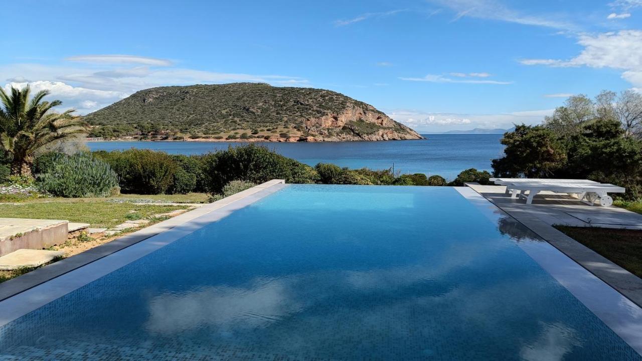 Summer Villa In Порто-Рафти Экстерьер фото