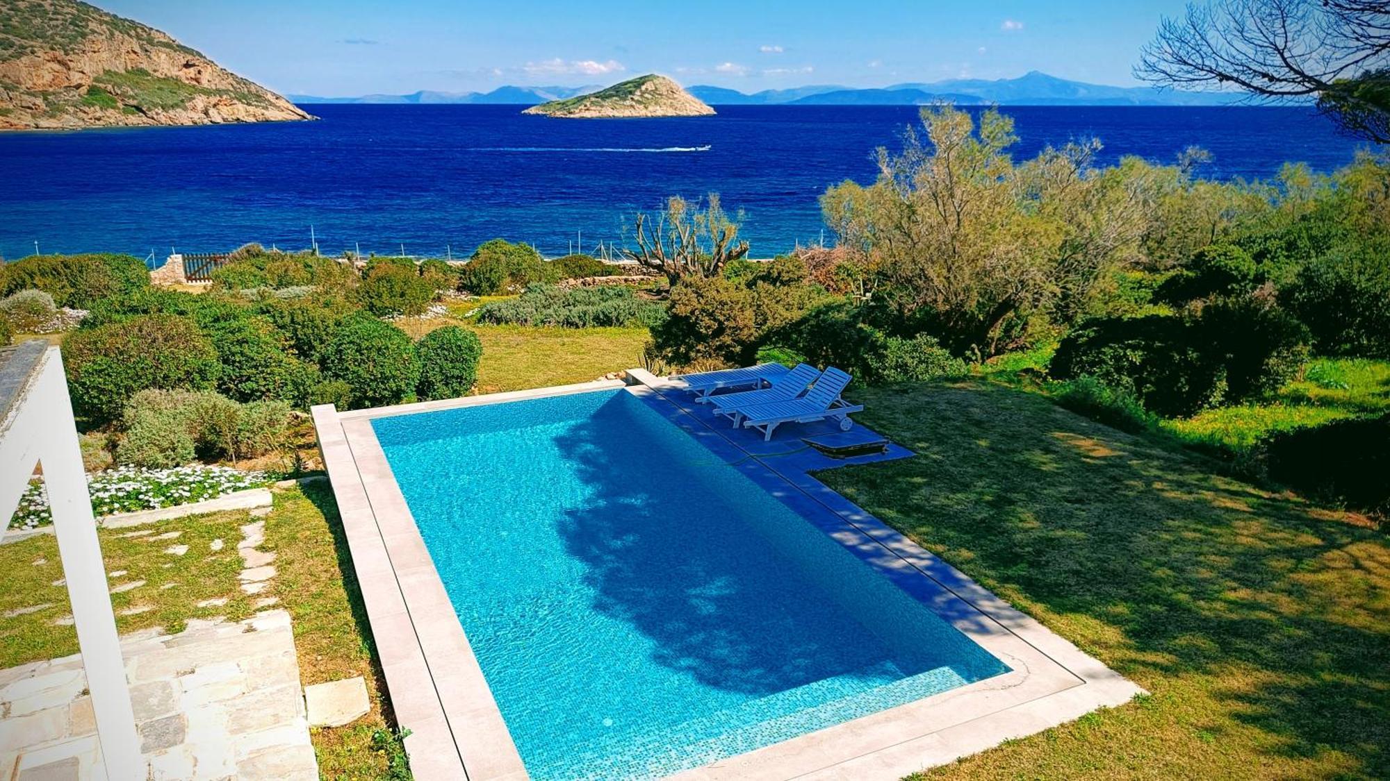 Summer Villa In Порто-Рафти Экстерьер фото