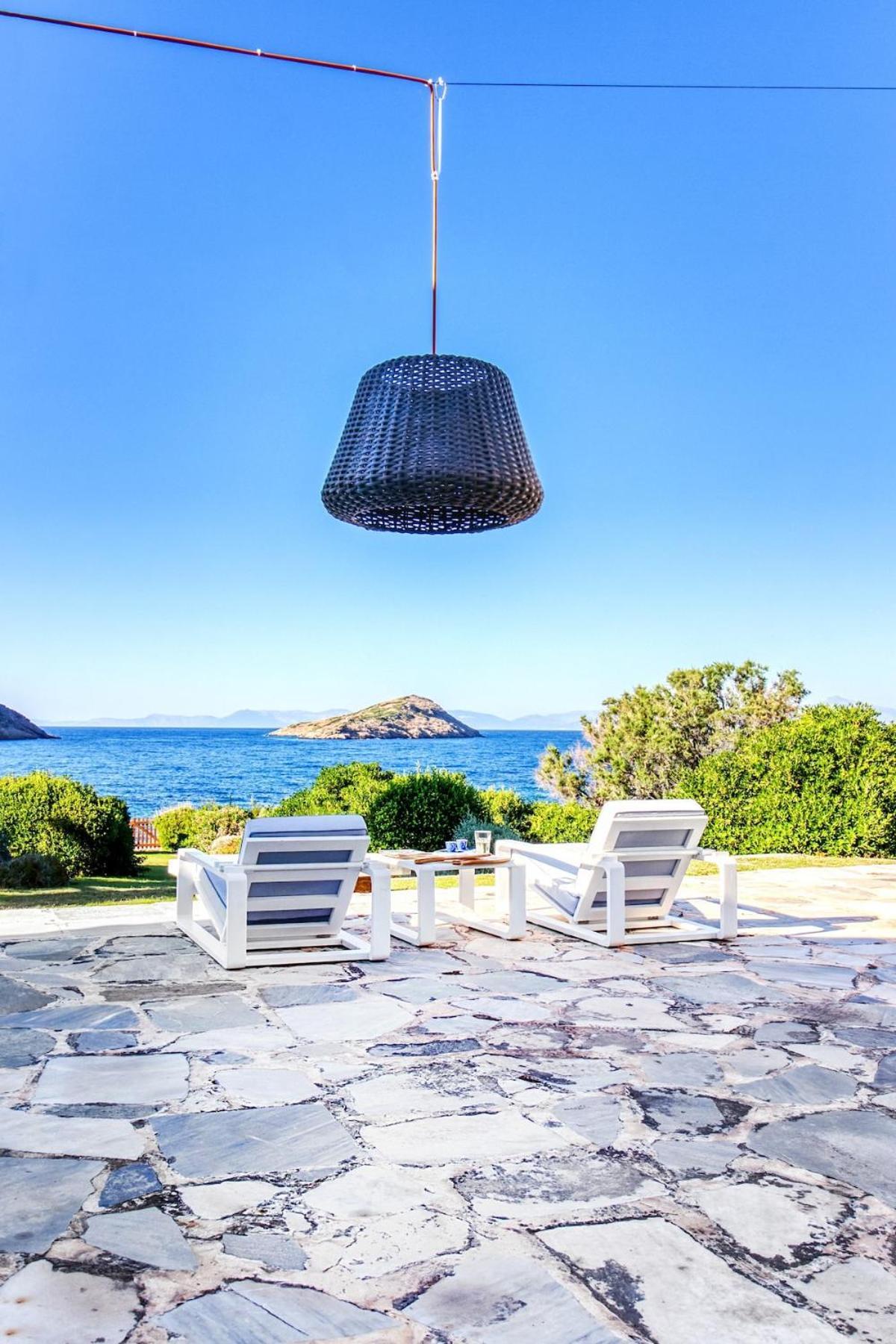 Summer Villa In Порто-Рафти Экстерьер фото
