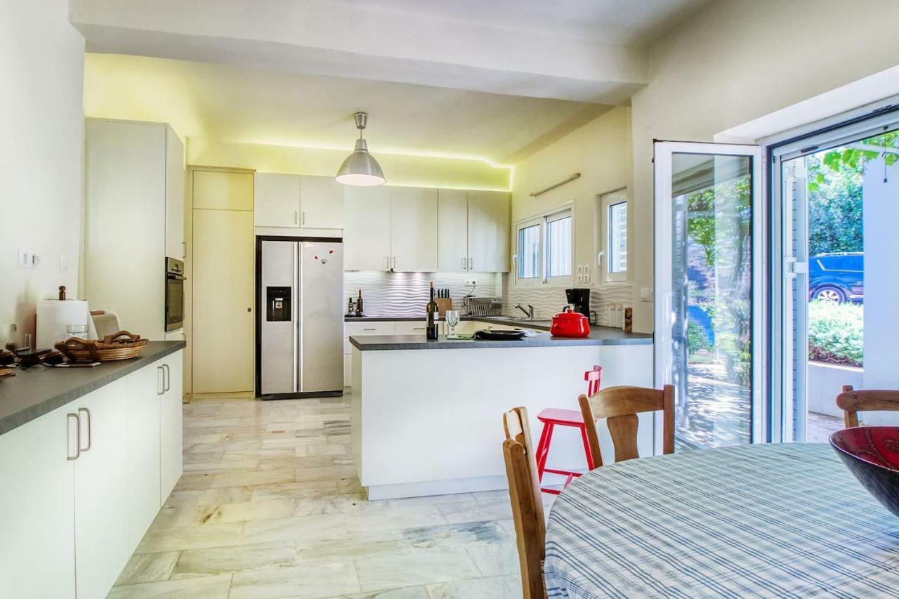 Summer Villa In Порто-Рафти Экстерьер фото